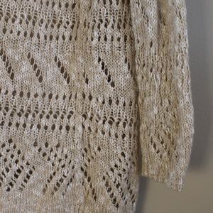 Cream cardigan